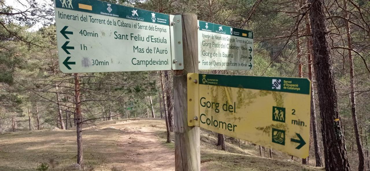 Pis Amb Encant A Campdevanol,Al Centre Del Poble. Kültér fotó